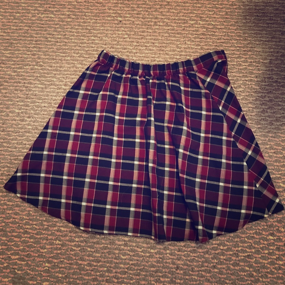 Plaid Skirt